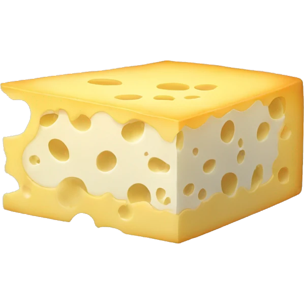 sleep emoji as cheese emoji