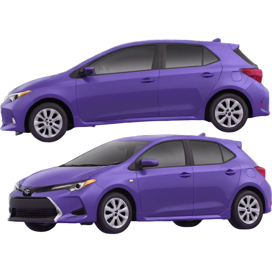 Toyota Corolla 2016 hatchback emoji