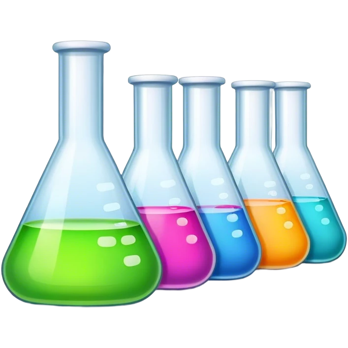 Science vials  emoji