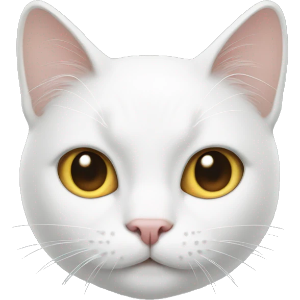 white cat emoji