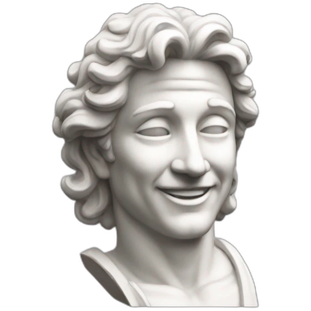 Statue of god smile-solo levelling  emoji