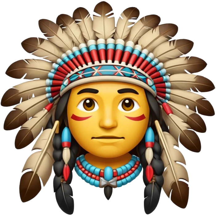 American native emoji emoji