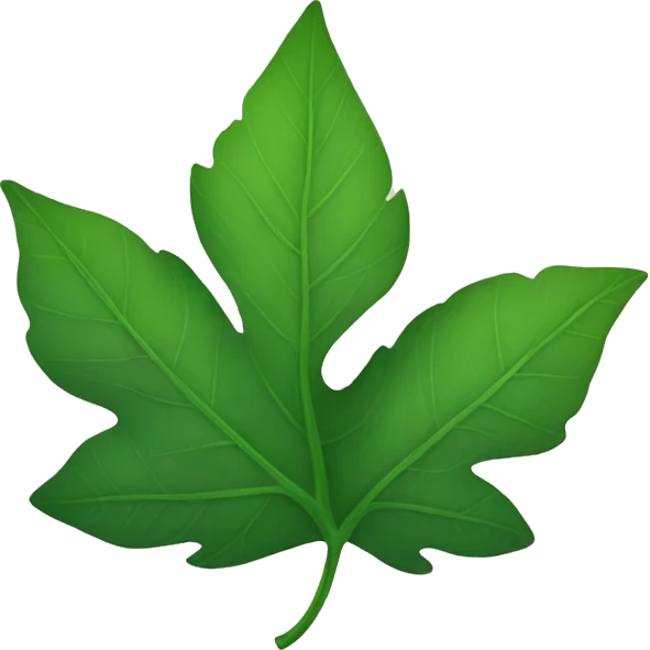 leaves emoji