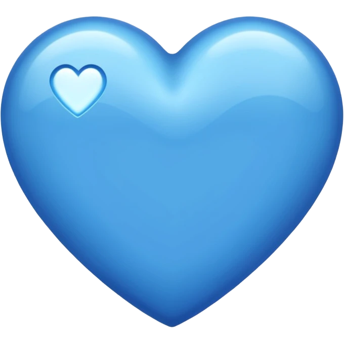 blue heart emoji