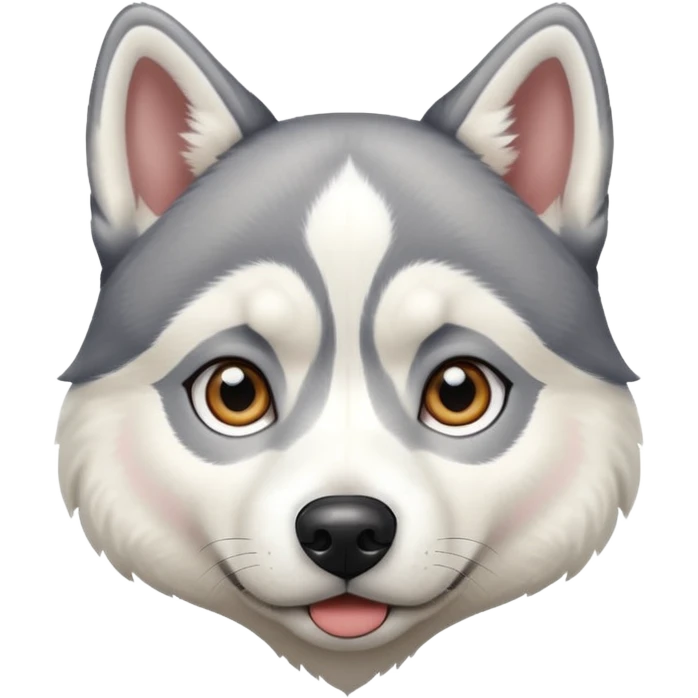 Chien husky emoji