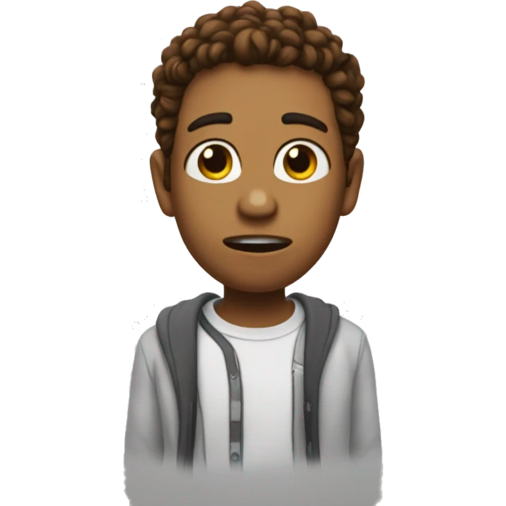 🤨 with😨 emoji