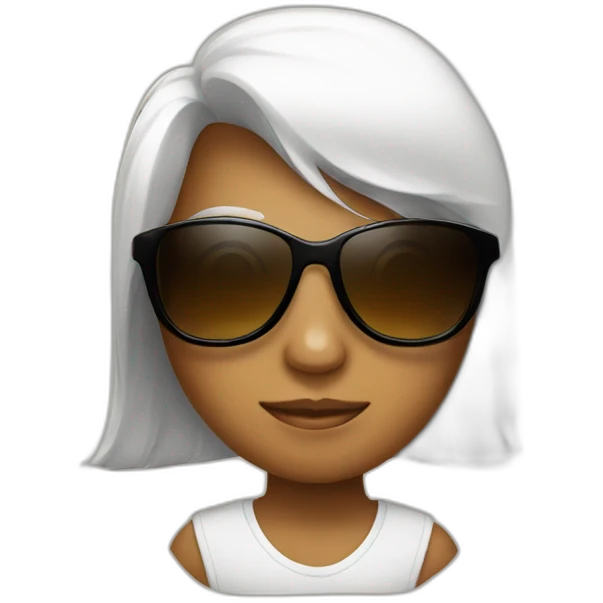 Bibi with sunglasses  emoji