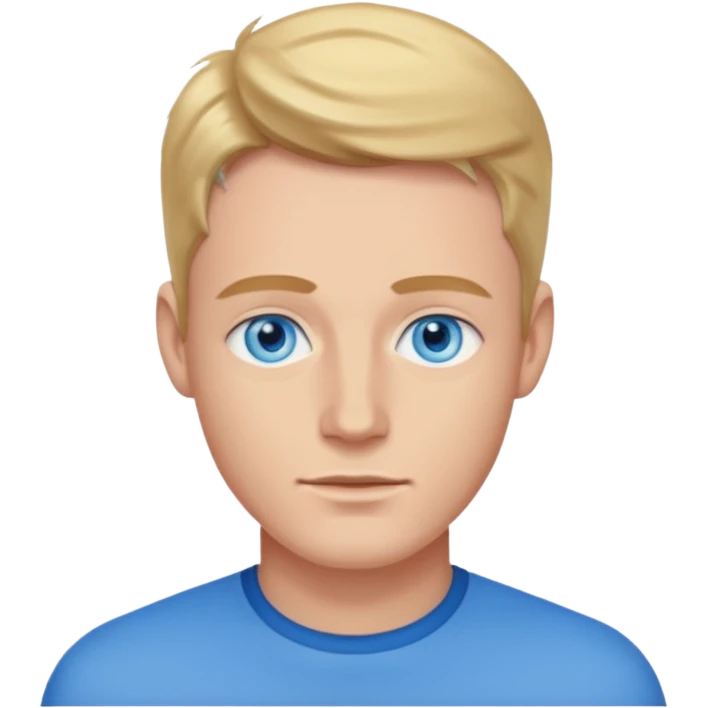 James Hewfield with blue eyes emoji