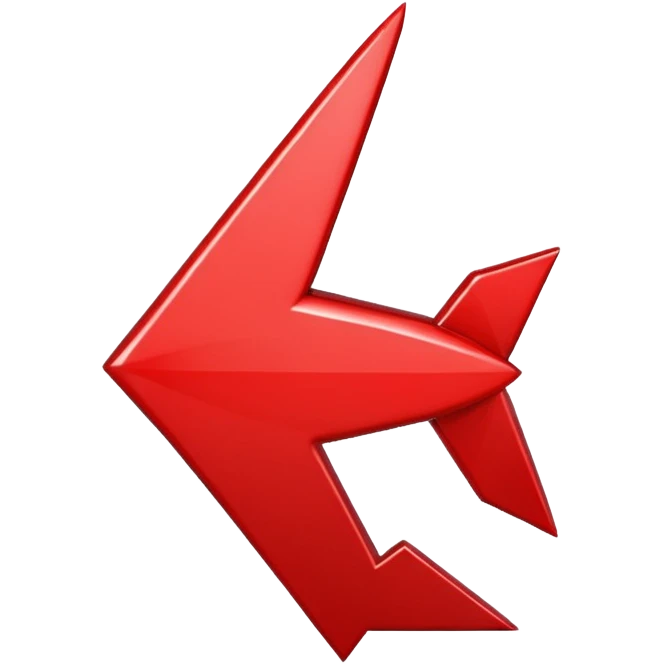 generate the red arrow up emoji