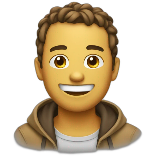Emoji qui rigole emoji