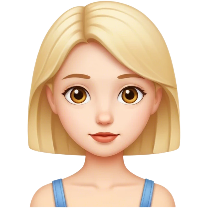 cute girl emoji
