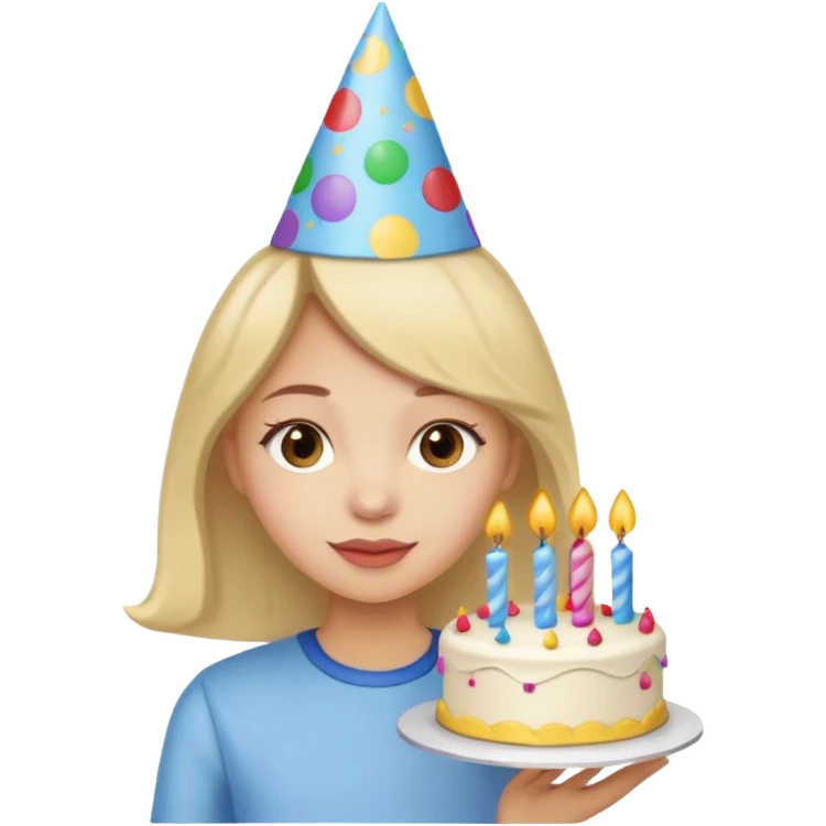 girl for birthday emoji