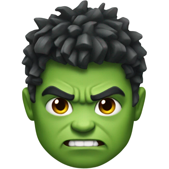 Mini hulk emoji