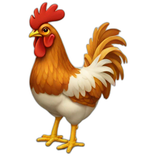 pollo de campo emoji