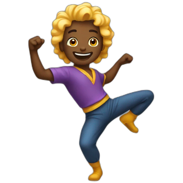 dancing hero emoji