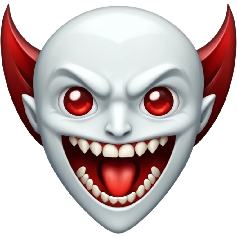 Vampire fangs emoji