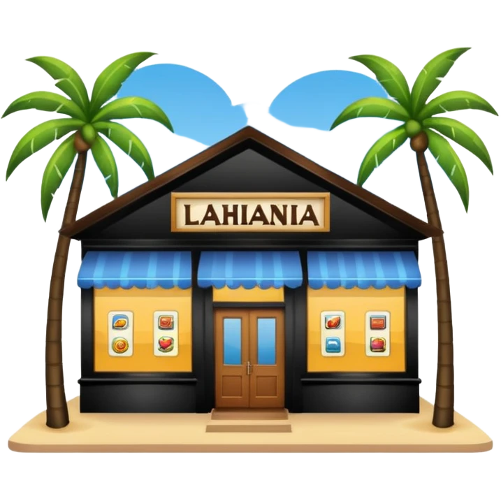 Lahaina stores emoji