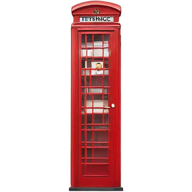 cabina londinense emoji