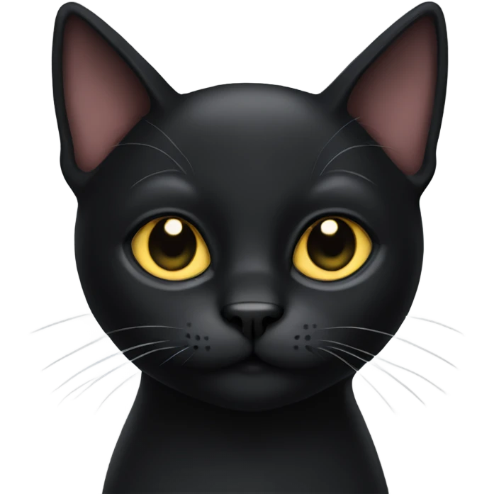 Black cat  emoji