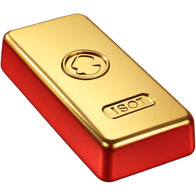 red gold ingot emoji