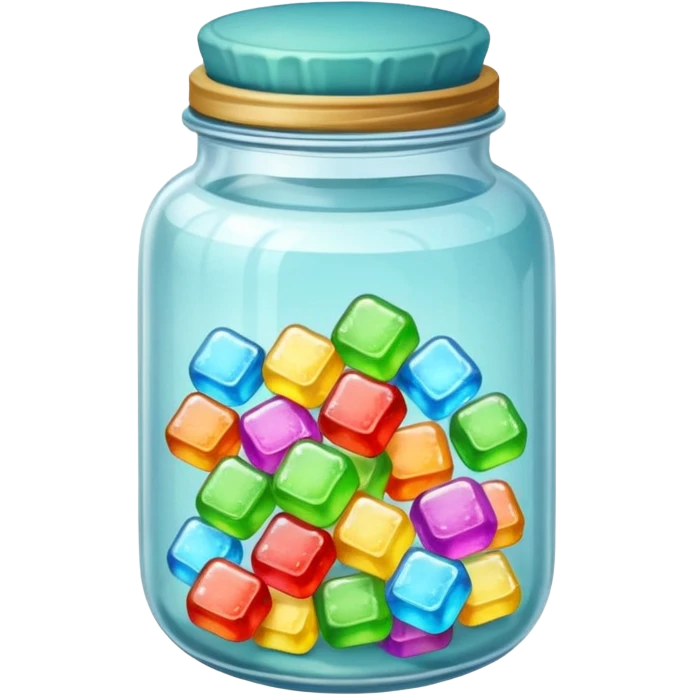 Jar full of sour sugar emoji