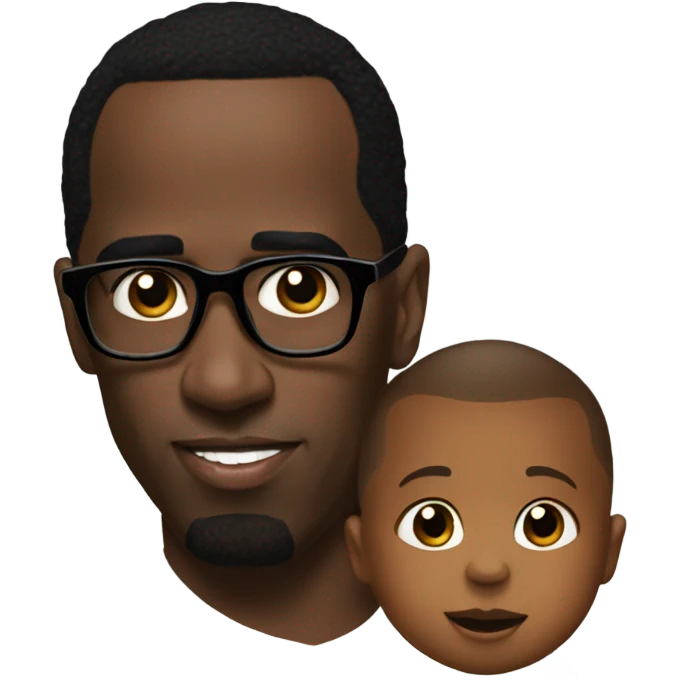 p diddy with a baby emoji