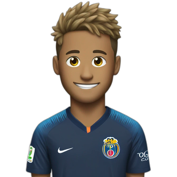 Neymar with a cat  emoji