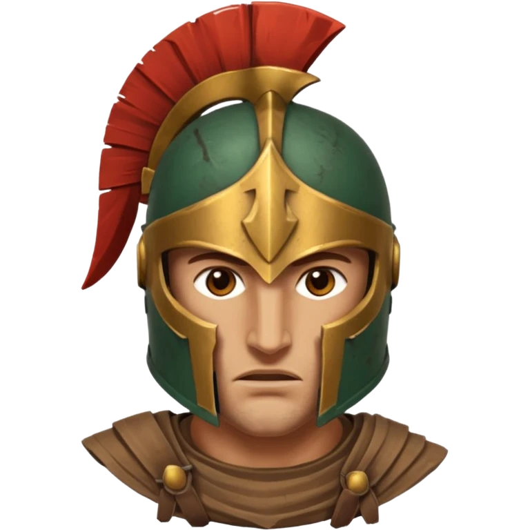Spartan HOPLITE  face emoji