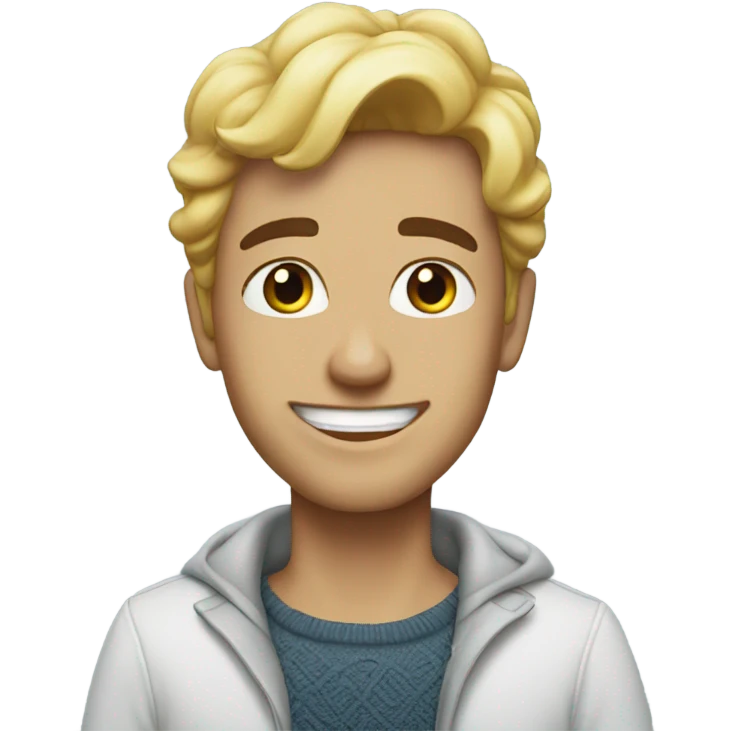 White Christmas emoji