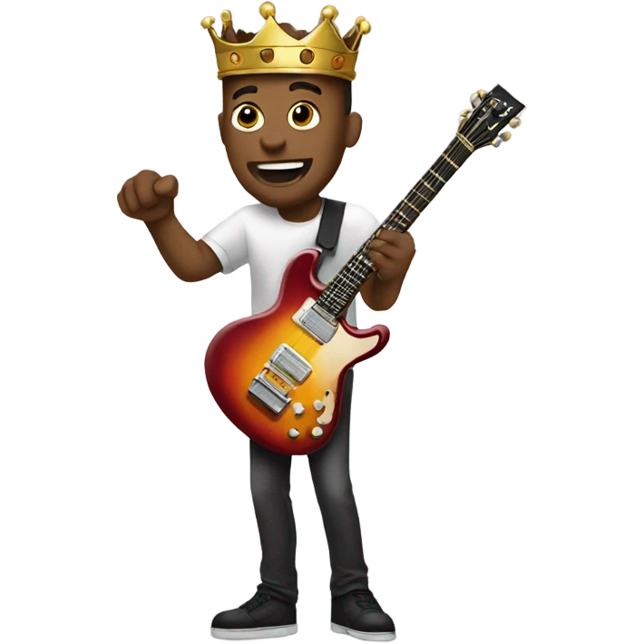 King of guitars emoji