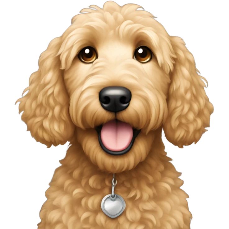 Goldendoodle emoji