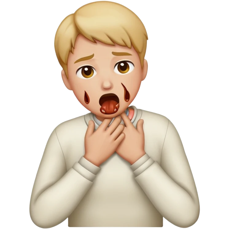 Getting chocked  emoji