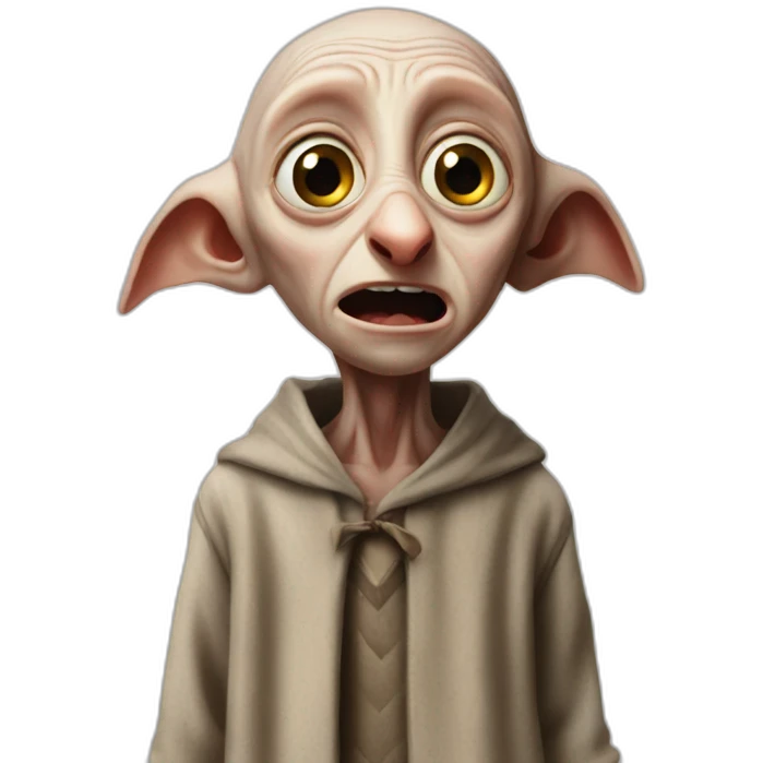 Dobby choked emoji