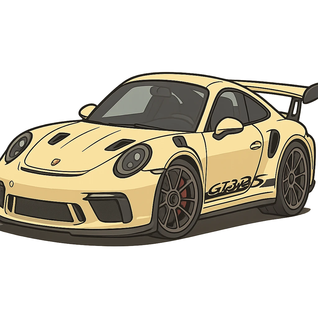 Porsche GT3 RS emoji