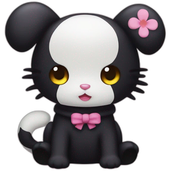 Kuromi sanrio emoji