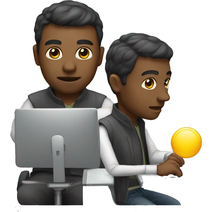it developer working hard emoji