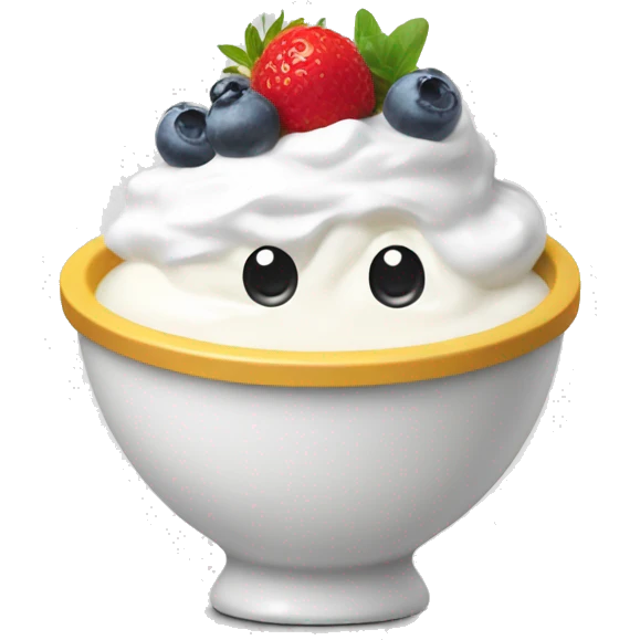 Yogurt bowl  emoji