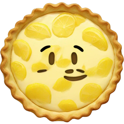 Lemon pie emoji