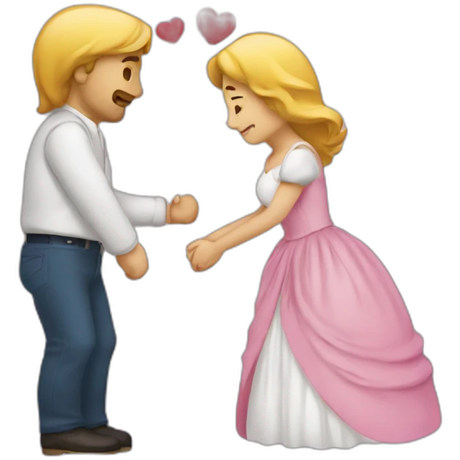 Embrassé amour emoji