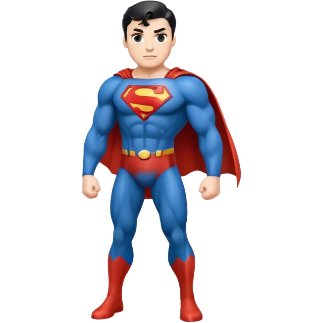 Superman body emoji