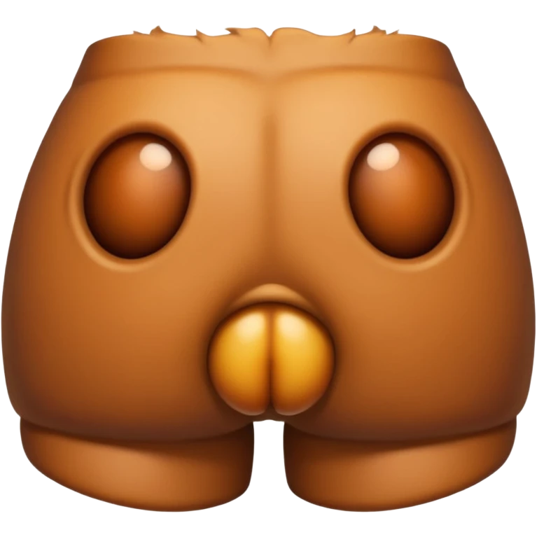 bug with a human butt showing it to the camera emoji