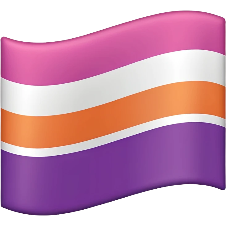 Lesbian flag emoji