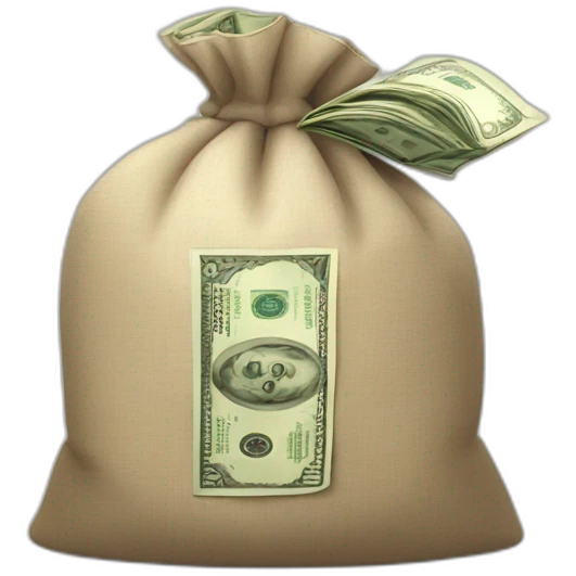 bag of money happy and full emoji