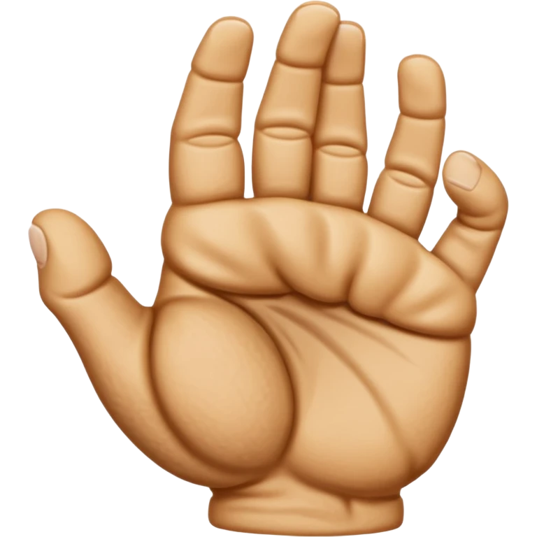 back of clenched knuckle emoji