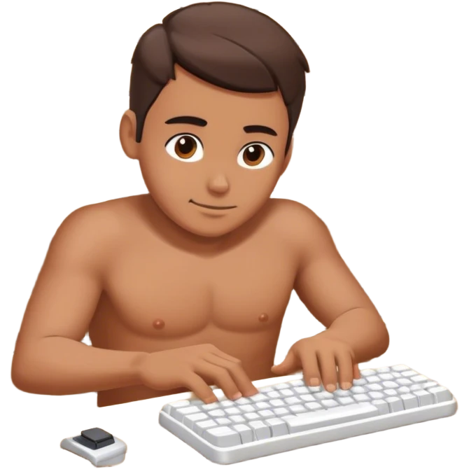 Sauna, mechanical keyboard. emoji