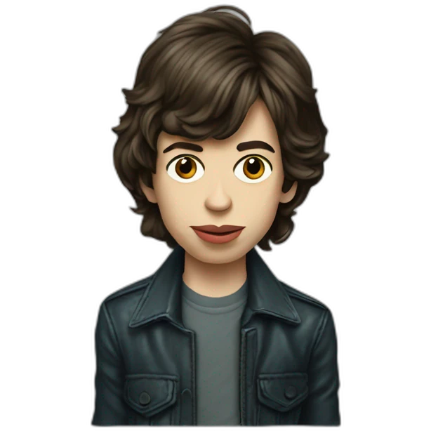 Young Mick Jagger emoji
