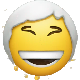 Emoji qui se mort la lèvre  emoji