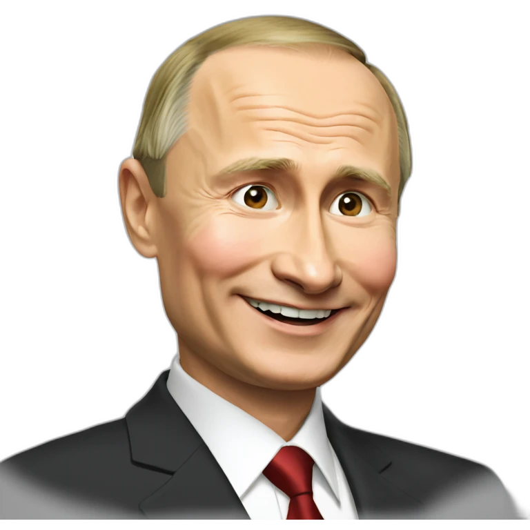 vladimir Putin smiled emoji