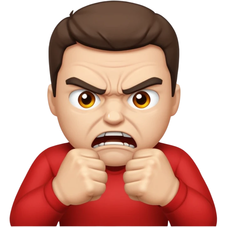 Really angry person  emoji