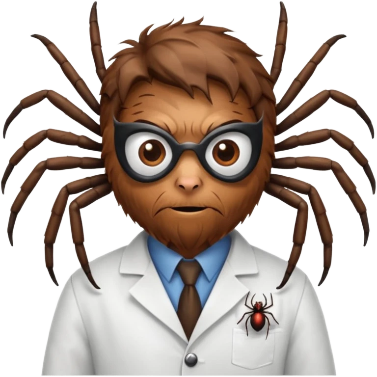 spider in a lab coat emoji